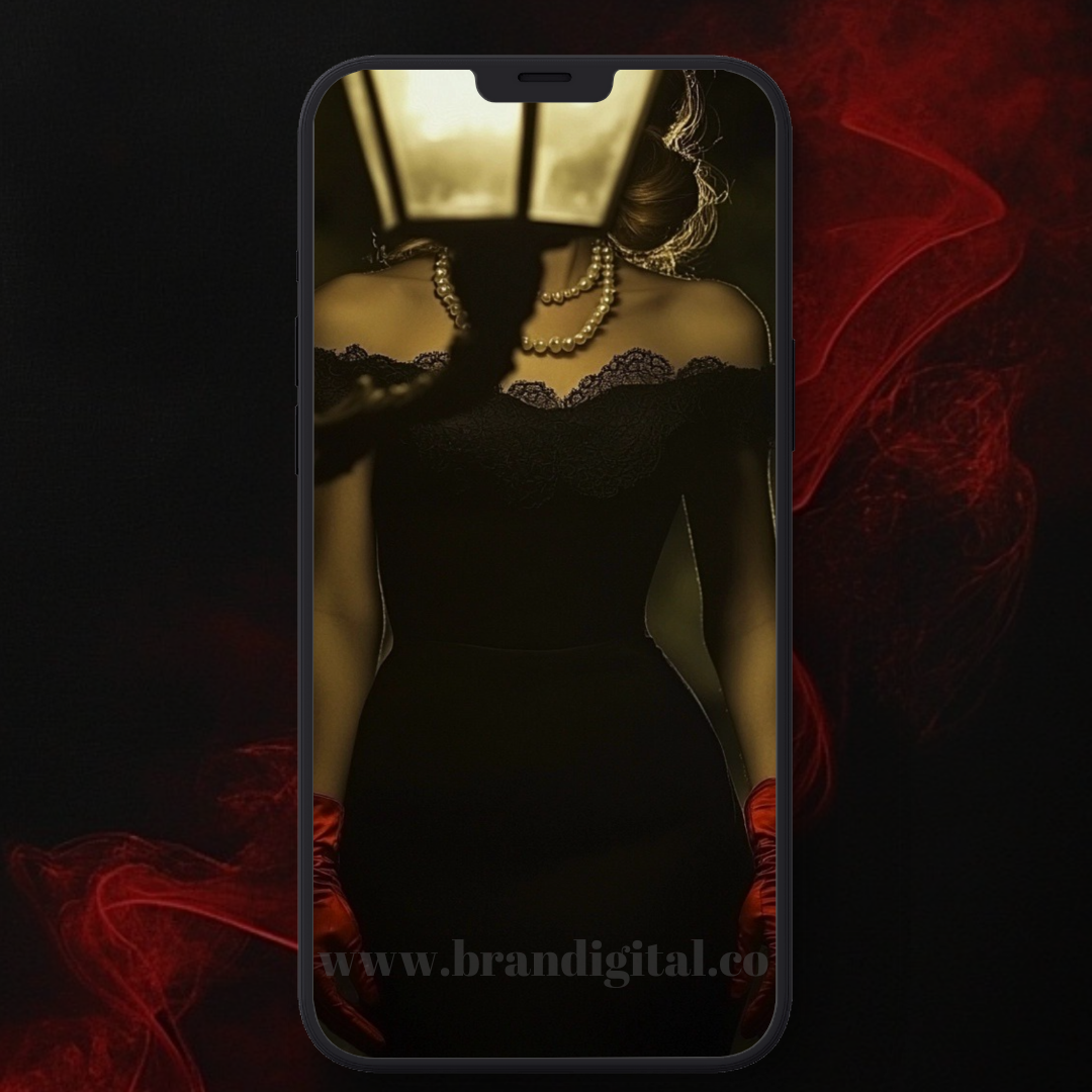 Crimson Veil: A Powerful Fusion of Quiet Confidence & Unstoppable Strength