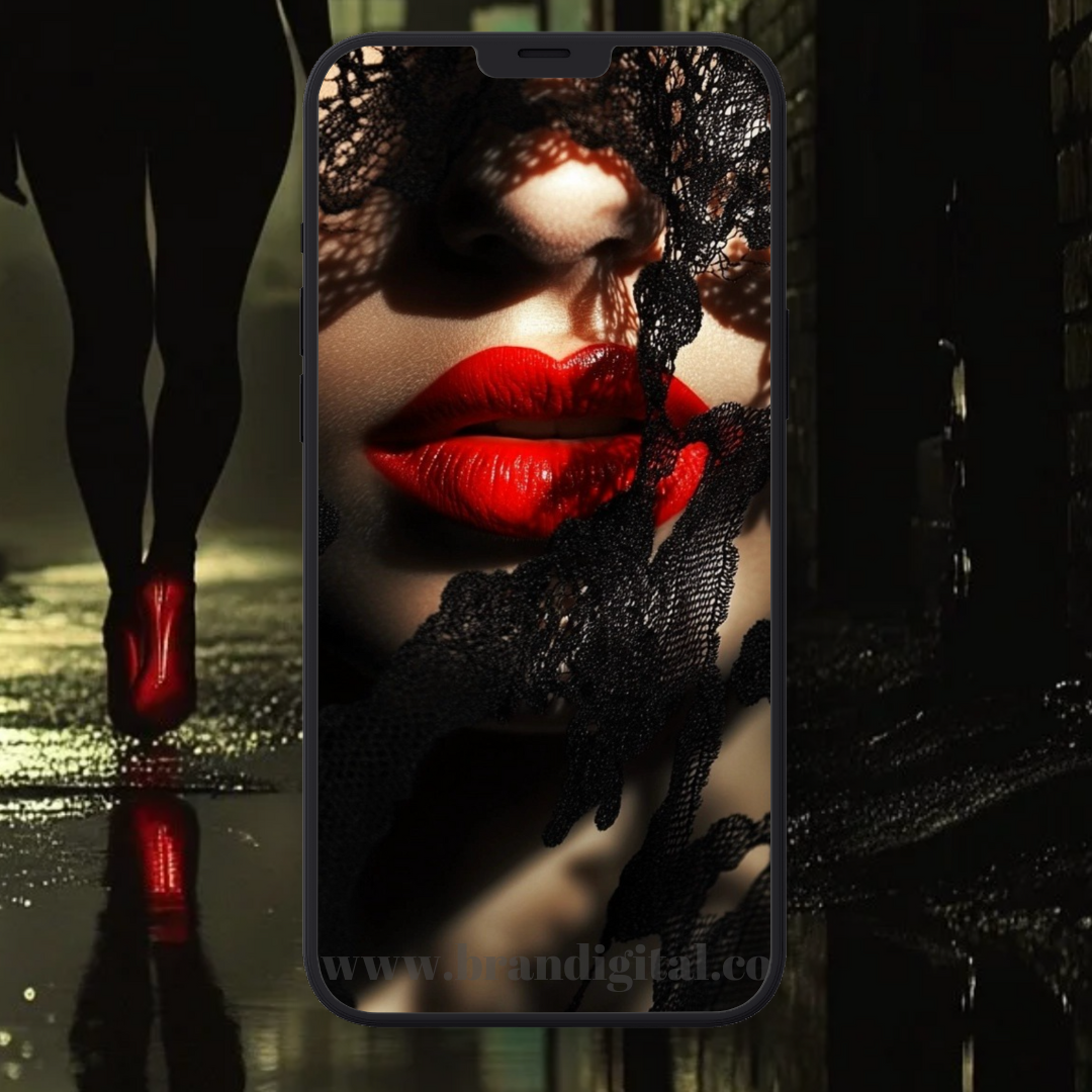 Crimson Veil: A Powerful Fusion of Quiet Confidence & Unstoppable Strength