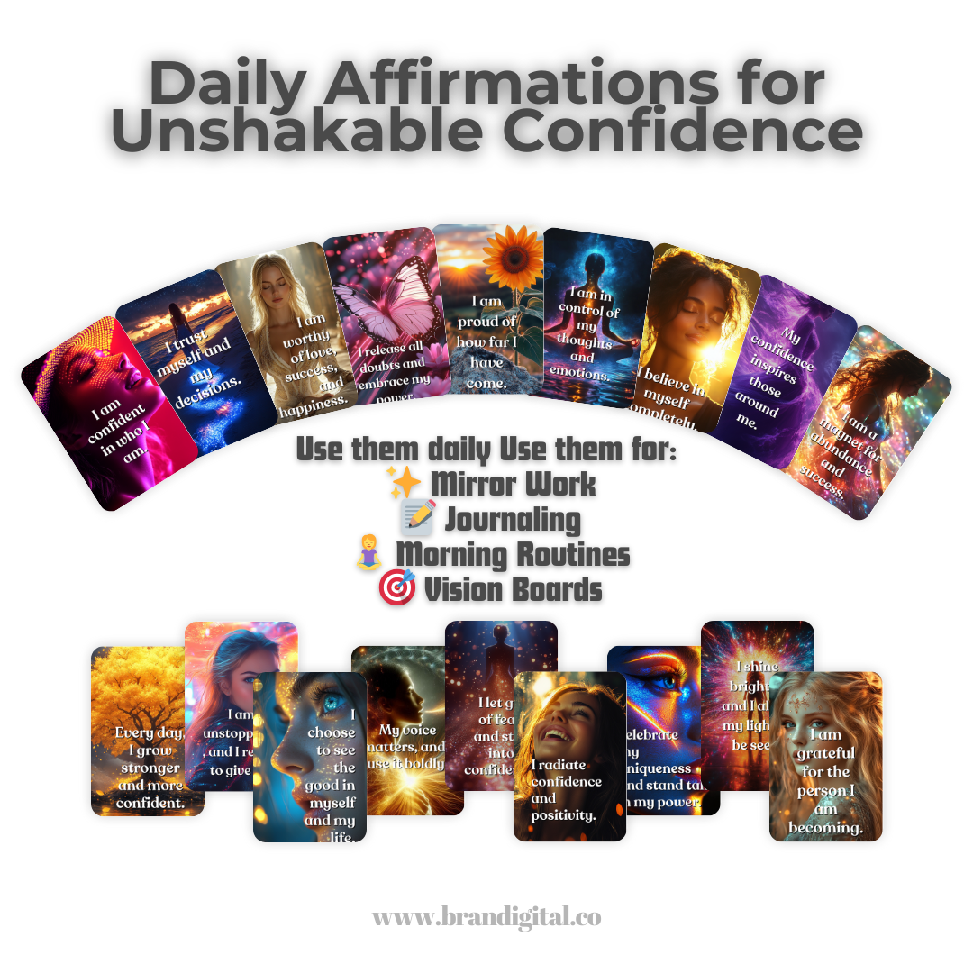 30 Days of Confidence: The Unshakable Affirmations Collection