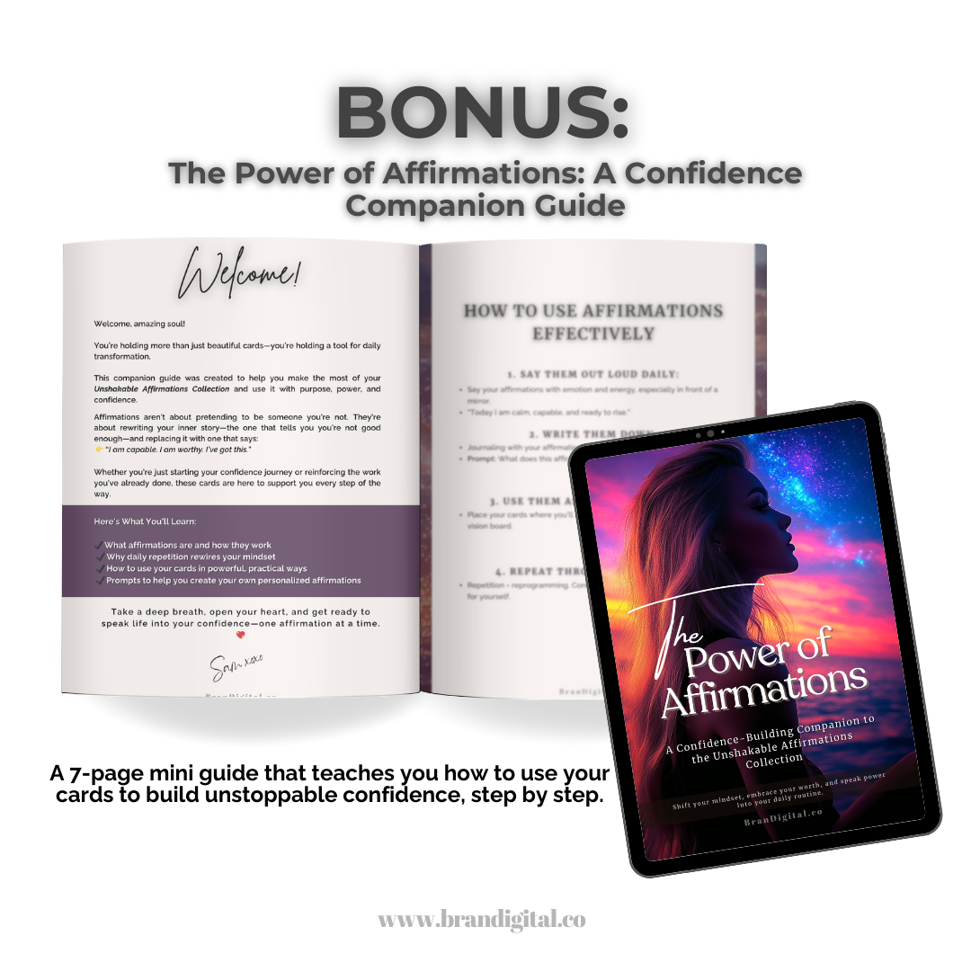 30 Days of Confidence: The Unshakable Affirmations Collection