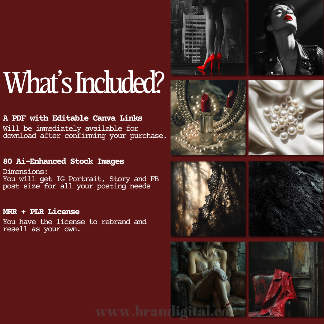 Crimson Veil: A Powerful Fusion of Quiet Confidence & Unstoppable Strength