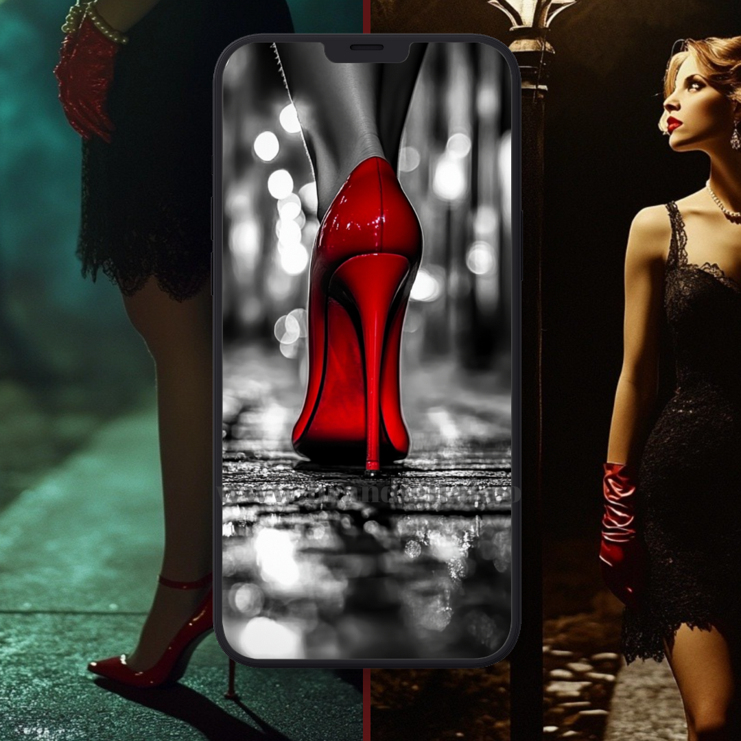 Crimson Veil: A Powerful Fusion of Quiet Confidence & Unstoppable Strength