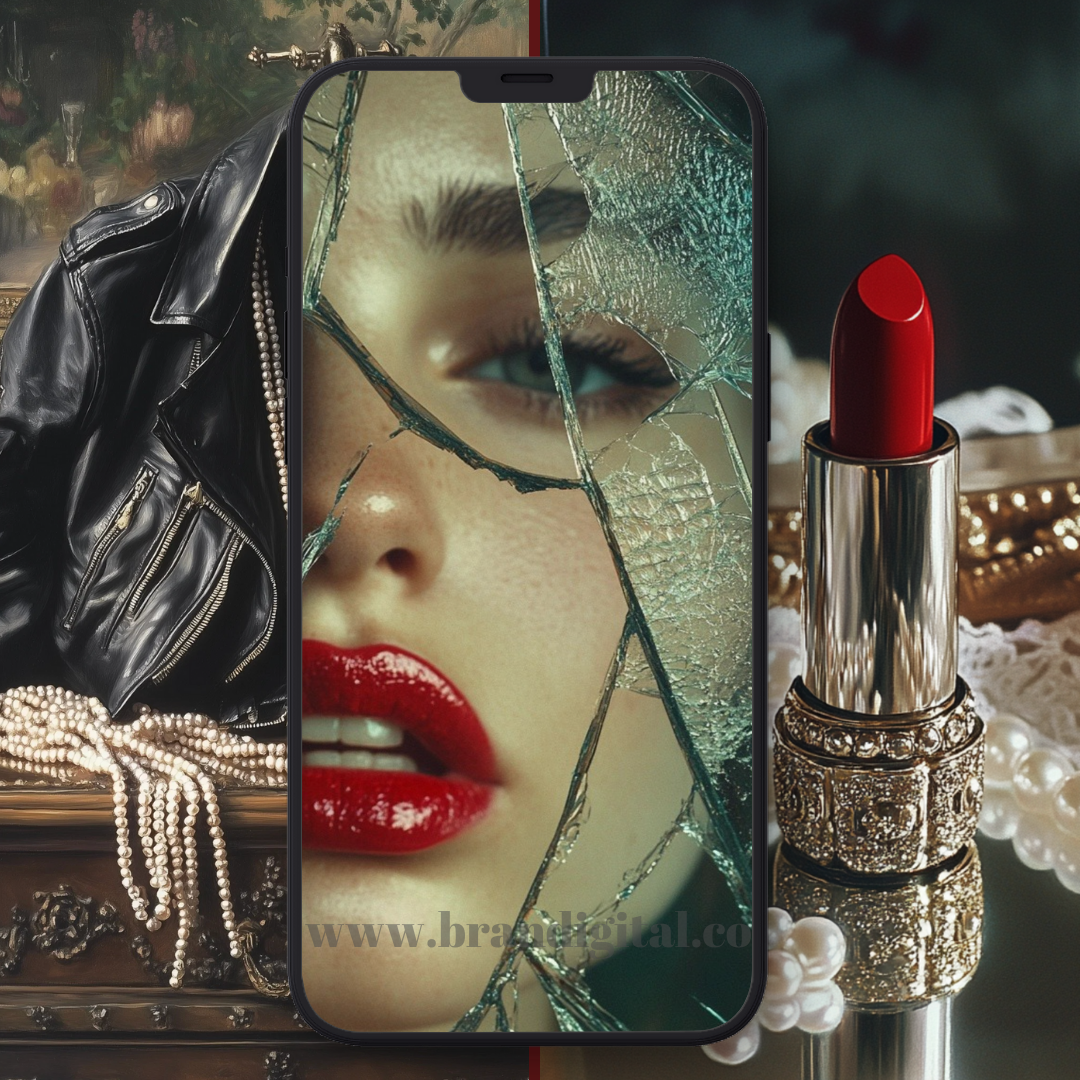 Crimson Veil: A Powerful Fusion of Quiet Confidence & Unstoppable Strength