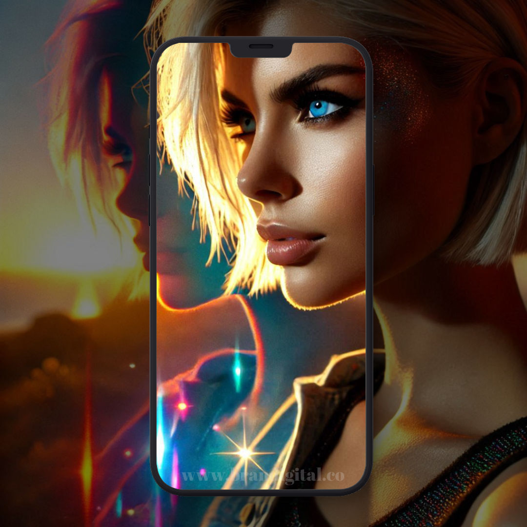 Golden Horizons: Ethereal Summer Glow