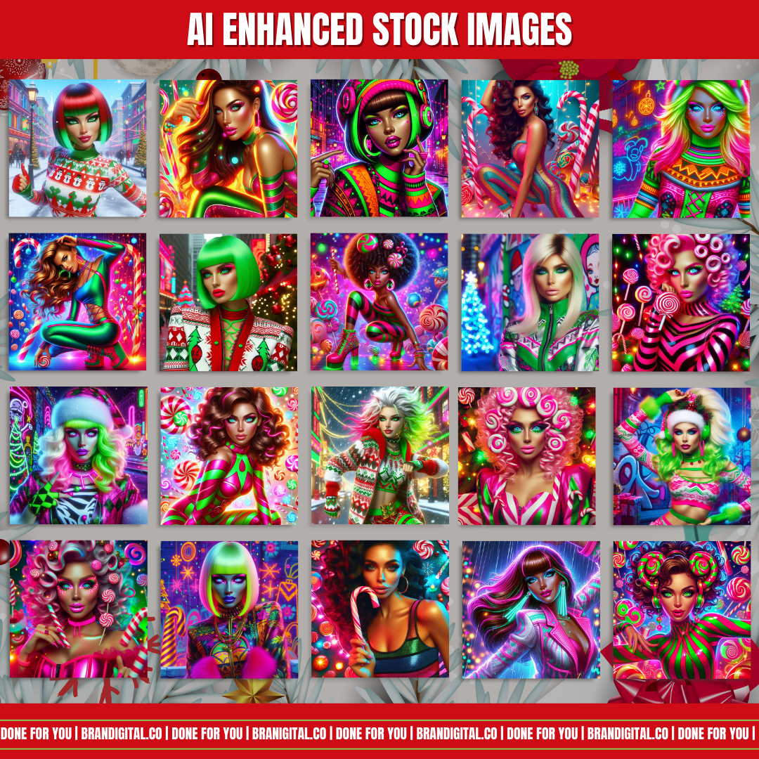 56 Funky Christmas Themes: Bold, Neon Holiday Designs That Break the Mold!