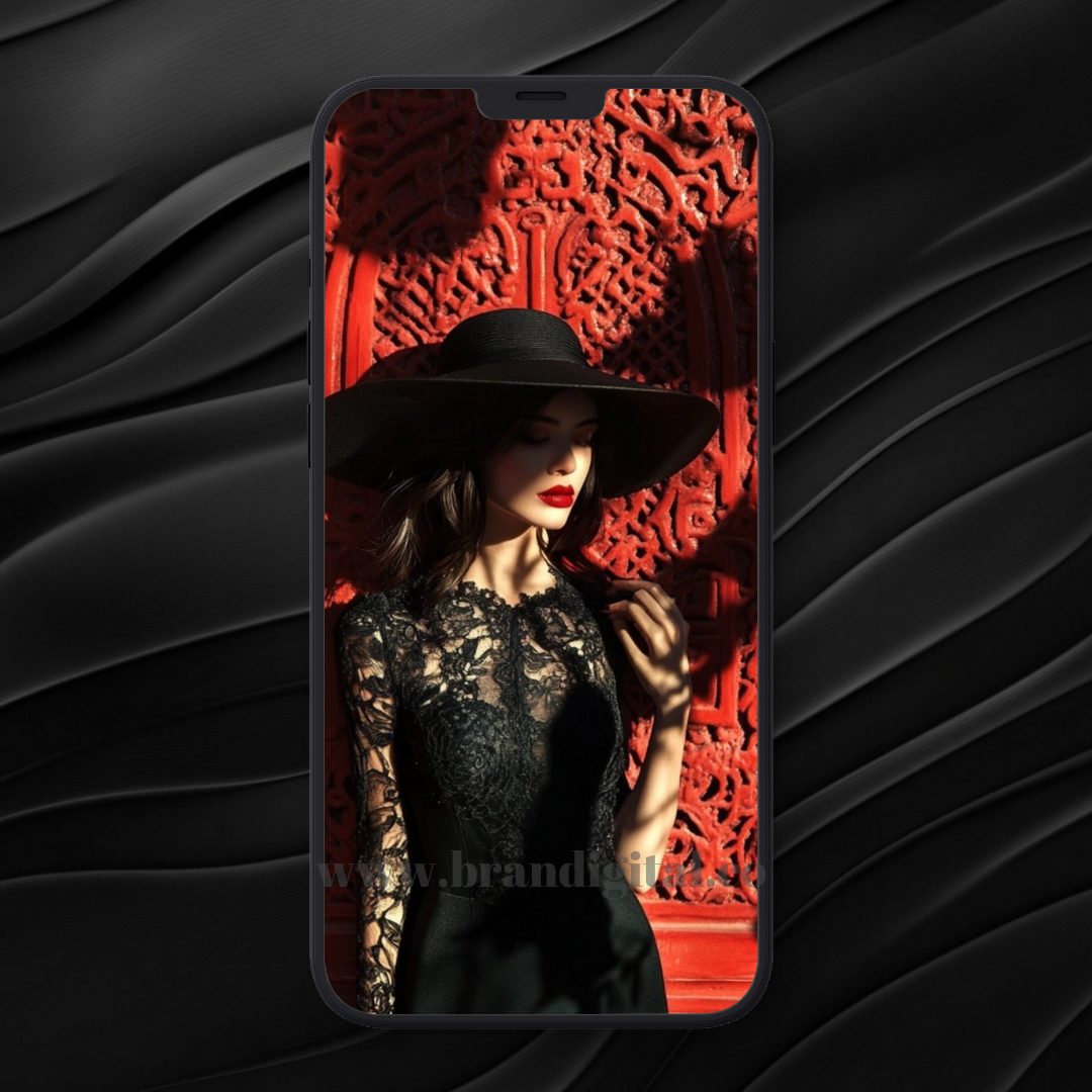 Crimson Veil: A Powerful Fusion of Quiet Confidence & Unstoppable Strength