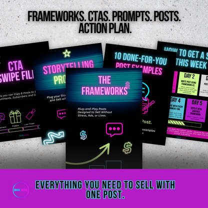 Content-to-Cash Crash Kit | Turn Your Posts Into Sales Fast
