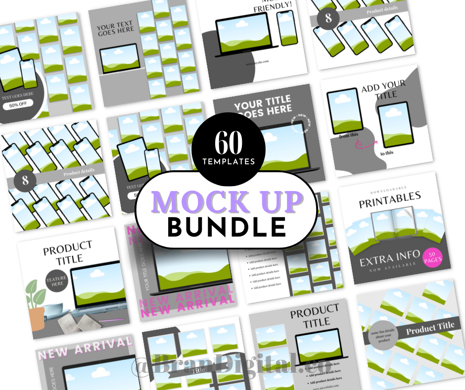 Digital Mock Up Bundle + MRR