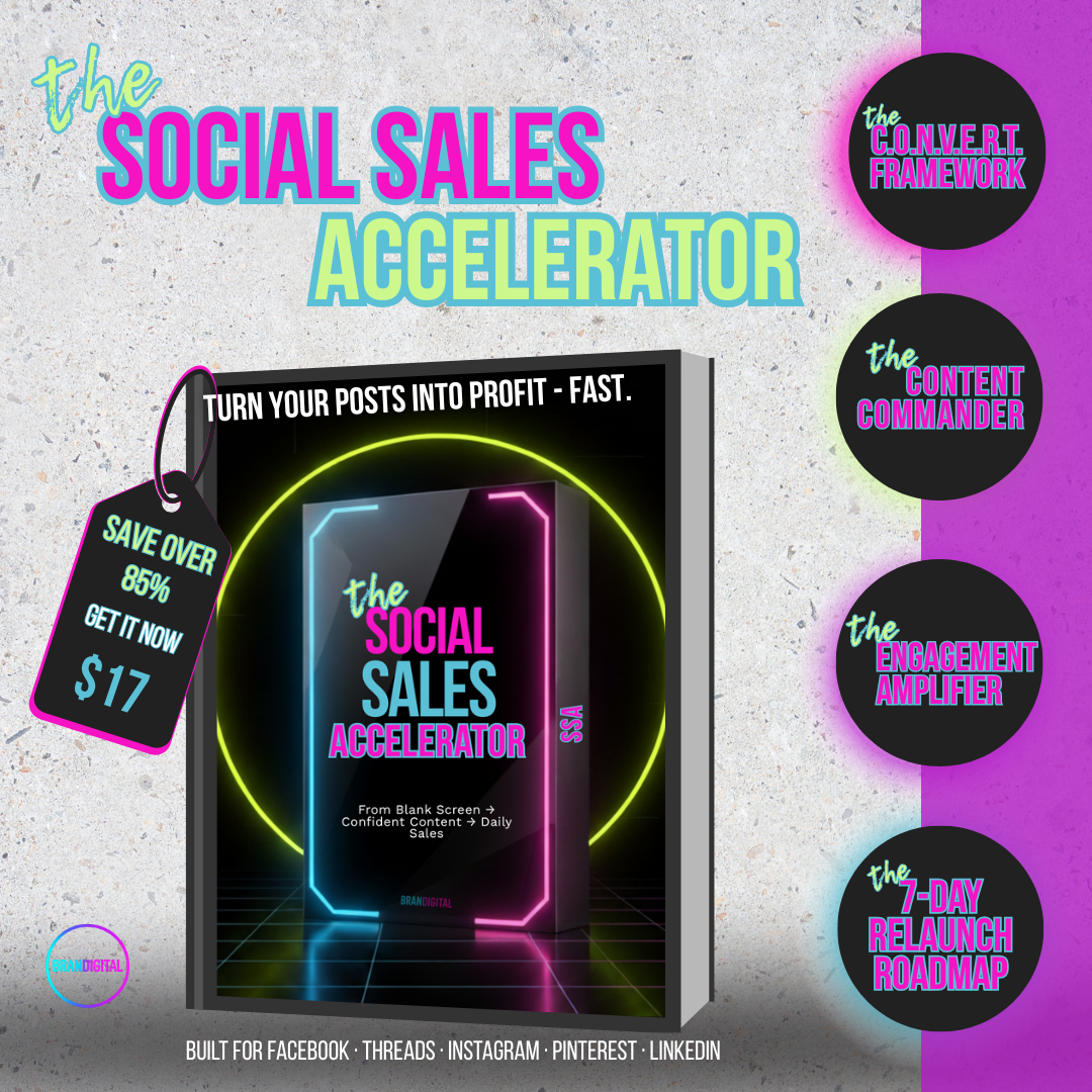 The Social SALES Accelerator - 7‑Day Social Media Sales System for Coaches, Creators & Service Pros